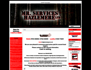 mrserviceshazlemereltd.co.uk screenshot