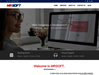 mrsoft.co.in screenshot