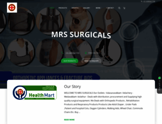 mrssurgicals.in screenshot