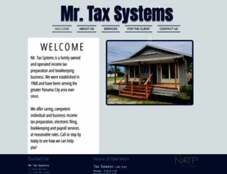 mrtaxsystems.net screenshot