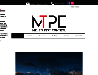 mrtspestcontrol.com screenshot