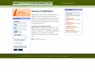 mrwebfix.com screenshot