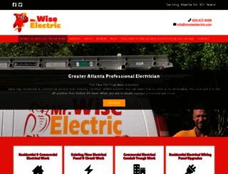 mrwiseelectric.com screenshot