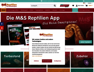 ms-reptilien.de screenshot