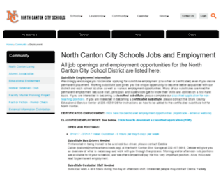 ms.northcantonschools.org screenshot
