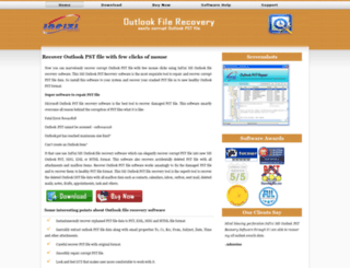 ms.outlookfilerecovery.org screenshot