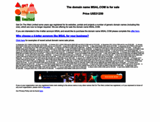 msal.com screenshot