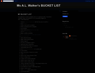 msalwalkersbucketlist.blogspot.com screenshot