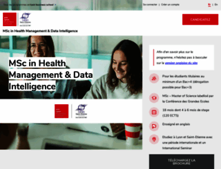 msc-health-data-intelligence.com screenshot