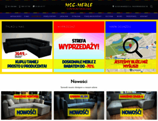 msc-meble.com.pl screenshot