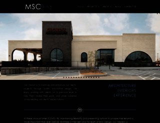mscarchitecture.com screenshot