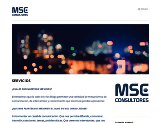 mscconsultores.wordpress.com screenshot