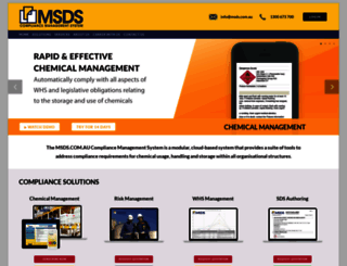 msds.com.au screenshot