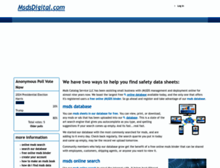 msdsdigital.com screenshot