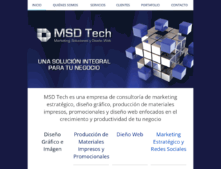 msdtech.com.mx screenshot