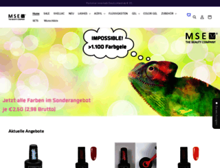 mse-beauty.com screenshot