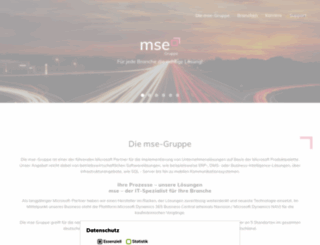 mse-gruppe.de screenshot