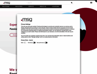 msg-global.com screenshot