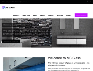 msglass.com.au screenshot