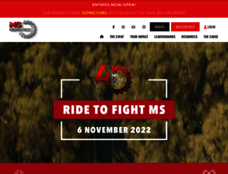 msgongride.org.au screenshot