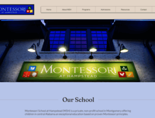mshmontgomery.org screenshot