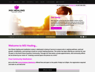 msi-healing.com screenshot