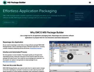 msi-package-builder.com screenshot
