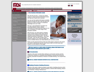 msi-reports.com screenshot