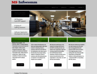 msinfocomm.com screenshot