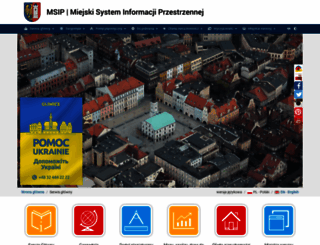 msip-mapa.um.gliwice.pl screenshot