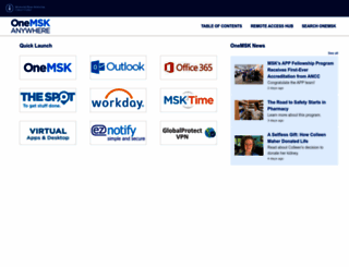 mskoffice.mskcc.org screenshot