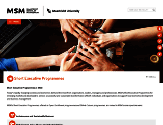 msm-executive-education.nl screenshot