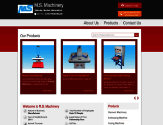 msmachinery.net screenshot