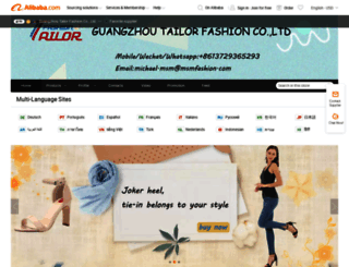 msmfashion.en.alibaba.com screenshot