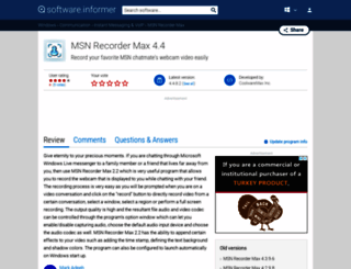 msn-recorder-max.informer.com screenshot