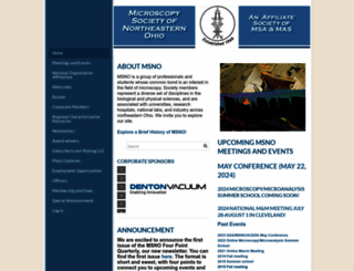 msneo.org screenshot