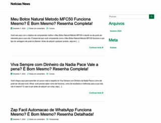 msnoticiasnews.com.br screenshot