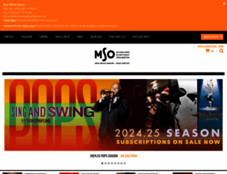 mso.org screenshot