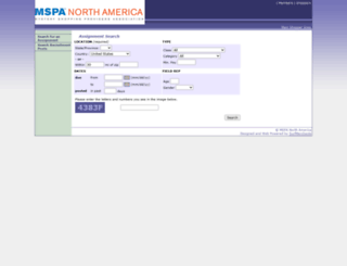 mspa.jobslinger.com screenshot