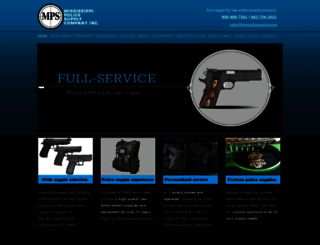 mspolicesupply.com screenshot