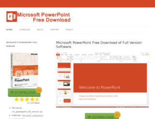 mspowerpointfreedownload.com screenshot