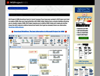 msprojectwbs.com screenshot