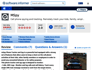 mspy.software.informer.com screenshot