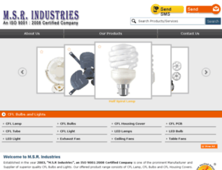 msrindustries.co.in screenshot