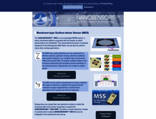 mss-sensor.com screenshot