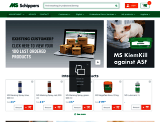 msschippers.co.uk screenshot