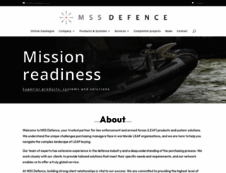 mssdefence.com screenshot