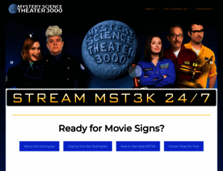 mst3k.com screenshot