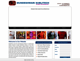 msublimationprinting.in screenshot