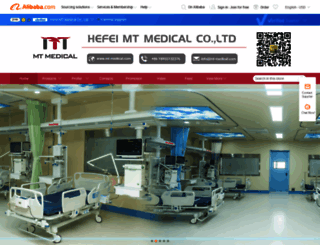 mt-medical.en.alibaba.com screenshot